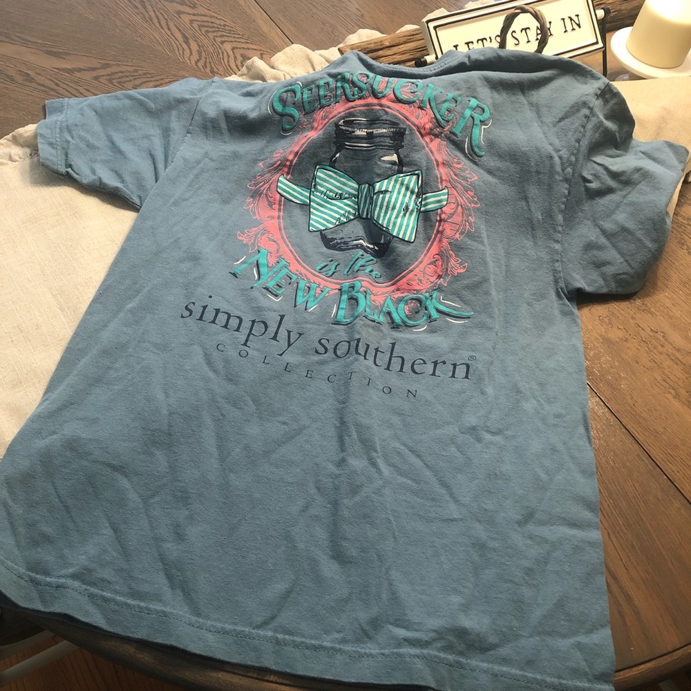 Seersucker is the New Black Tee - Simply Southern
